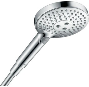 HANSGROHE Raindance Select S ručná sprcha 3jet PowderRain, priemer 125 mm, chróm, 26014000