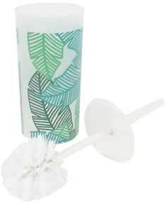 Toaletná kefa so stojanom CHANTILLY 35 cm biela