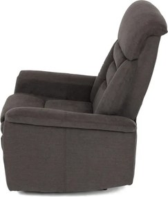 Polohovacie kreslo hnedé elektrické TV-925 BR2