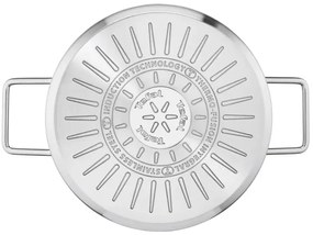 Tefal – 10-dielna sada hrncov NORDICA, nerezová