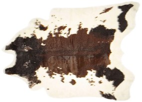 Koberec z umelej kože 60 x 90 cm hnedý NAMBUNG Beliani