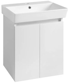 Aqualine Aqualine, PANEDA umývadlová skrinka 45x55x34,2cm, biela, PN245