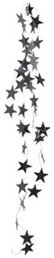 House Doctor Kovová girlanda hviezdy STARS 250 cm čierna