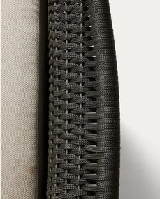 Béžové polstrované záhradné kreslo Alipa – Kave Home