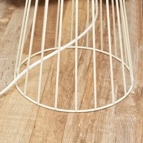 Stojacia lampa MERCURE 1xE27/15W/230V krémová