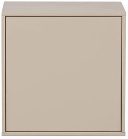 Krémová modulárna skriňa z borovicového dreva 50x50 cm Daily – vtwonen