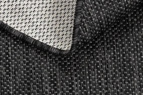 Koberec SIZAL SION A5165A čierny kruh