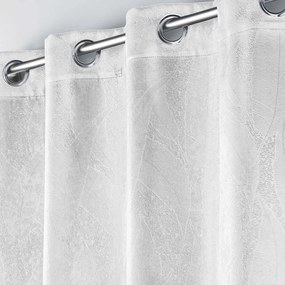 Biely zamatový zatemňovací záves 135x280 cm Melodie – douceur d'intérieur