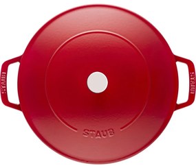 Staub Kastról STAUB so samopodlievacou pokrievkou 24 cm červený 2,4l
