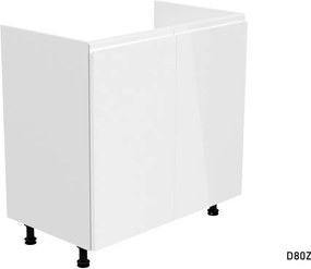 Expedo Kuchynská zostava YARD 280, biela/sivá lesk