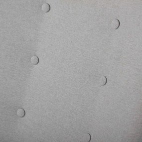 SOFOTEL Kreslo s opierkou na ruky a podnožkou Norse 2041 - svetlosivé