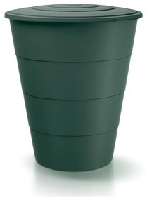 Sud na dažďovú vodu, 210 l, tmavo zelená