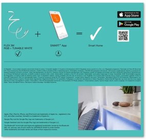 Ledvance - LED RGBW Stmievateľný pásik SMART+ FLEX 3m LED/12W/230V BT