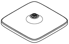 GROHE 26695000 - Sprchová hlavica VITALIO COMFORT 250 × 250 mm lesklý chróm