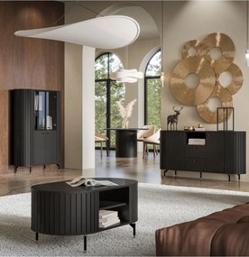 Čierny konferenčný stolík ZANTE ZA6