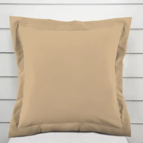 Biante Dekoračná obliečka na vankúš s lemom Rongo RG-040 Kávová hnedá 50 x 60 cm