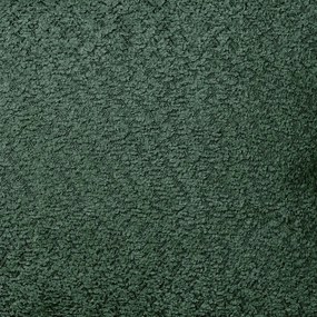 Taburetka Cilindro tmavo zelená bouclé