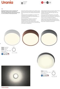 Redo 90494 - LED Vonkajšie stropné svietidlo URANIA LED/10W/230V 3000K IP65 biela