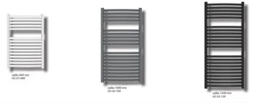 Invena, kúpeľňový rebríkový radiátor 540x1200 mm 538W, biela, UG-01-120-A