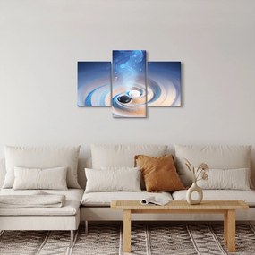 Obraz - Éterický yin-yang (90x60 cm)