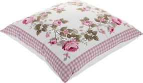 Sada 2 ks obliečok na vankúšiky PNÚCA RUŽA 40 x 40 cm