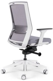 Kancelárska ergonomická stolička BESTUHL S27 WHITE — viac farieb, snímateľný poťah Čierna