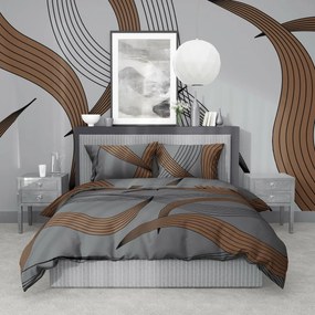 Stanex Bavlnené obliečky Gold Ribbon, 140 x 200 cm, 70 x 90 cm