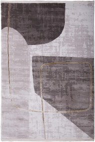 Koberec Galeria GL137E svetlohnedý / zlatý