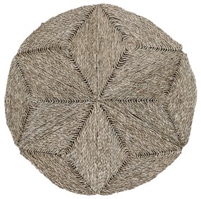 Okrúhly koberec z morskej trávy Braide - Ø 90cm