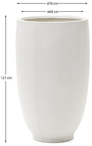 Kvetináč z cementu ø 75 cm Aiguablava – Kave Home