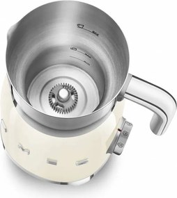 Béžový elektrický šľahač mlieka 50's Retro Style – SMEG