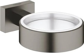 Grohe Essentials Cube držiak pohárov bez skleničkykartáčovaný hard graphite 40508al1 G40508AL1