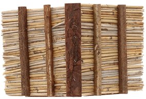 Kŕmidlo pre vtáky Wood, 22,5x27,5x17,5 cm, drevo, hnedá
