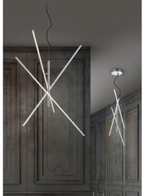 Trio - LED Stmievateľný luster na lanku TIRIAC 3xLED/7,5W/230V
