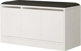 Skrinka na topánky Mire White