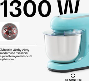 Klarstein Bella Pico 2G, kuchynský robot, 1300 W, 1,7 PS, 6 stupňov, 5 l