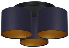 Luster prisadený ARDEN 3xE27/60W/230V fialová/zlatá