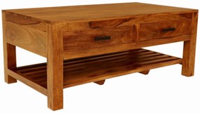 furniture-nabytek.cz - Konferenčný stolík drevený z masívu palisander 110x60x45