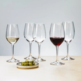 Lunasol - Poháre na červené víno 380 ml set 4 ks - BASIC Glas Lunasol META Glass (322002)