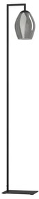 Eglo 390256 - Stojacia lampa ESTANYS 1xE27/40W/230V dymová