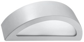 Nástenné svietidlo Atena, 1x sivé keramické tienidlo