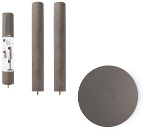 Sivý vešiak z kaučukového dreva Flapper - Umbra