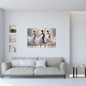 Obraz - Tri baletky (90x60 cm)