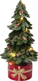 Dekorácia LED vianočný stromček, 13x27 cm