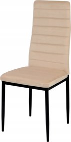 TRENDIE Jedálenská stolička Chicago zamatová  béžová