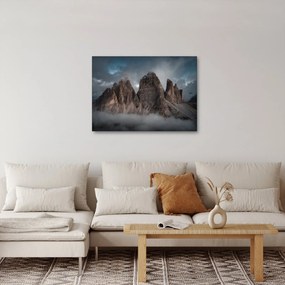 Obraz - Tri Zuby, Talianske Dolomity (70x50 cm)