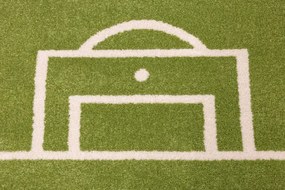 Koberec CLARA KIDS 02922A Ihrisko zelený / krémový