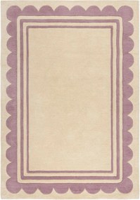 XXXLutz RUČNE TKANÝ KOBEREC, 160/230 cm lila, béžová Flair Rugs - Online Only bytové doplnky - 003165017102