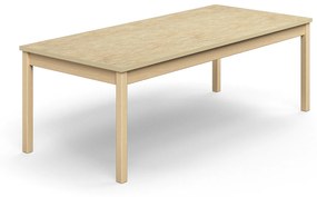Stôl DECIBEL, 1800x800x590 mm, akustické linoleum - béžová