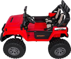 Ramiz Extrémne športové vozidlo 4x4 s variabilnou veľkosťou Červená